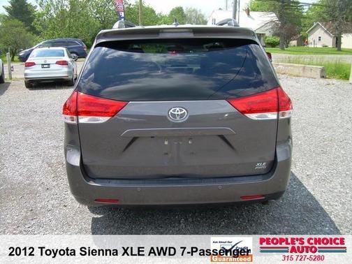 Gray 2012 Toyota Sienna XLE