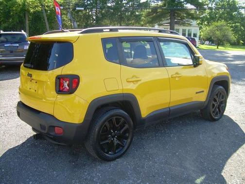 Yellow 2017 Jeep Renegade Latitude