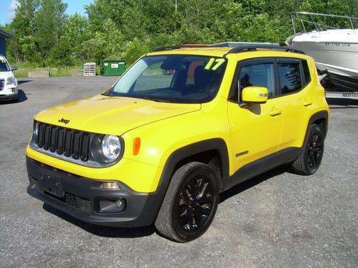 Yellow 2017 Jeep Renegade Latitude