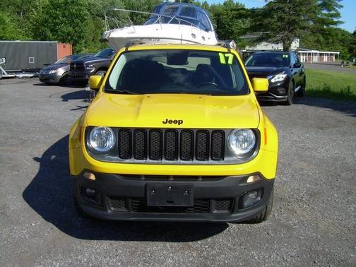 Yellow 2017 Jeep Renegade Latitude