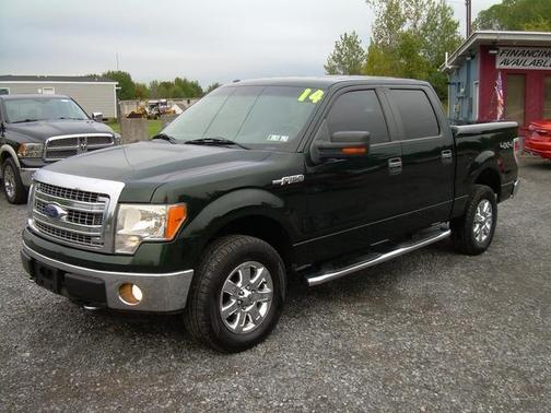 Deep Emerald Green Clearcoat Metallic 2014 Ford F-150 XLT