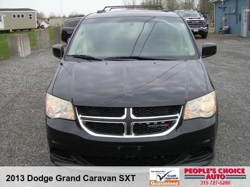 Black 2013 Dodge Grand Caravan SXT