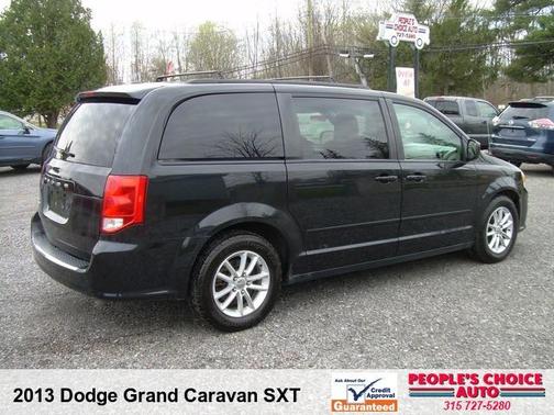 Black 2013 Dodge Grand Caravan SXT