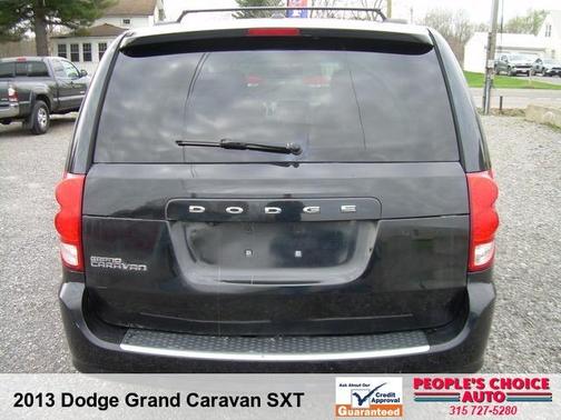 Black 2013 Dodge Grand Caravan SXT