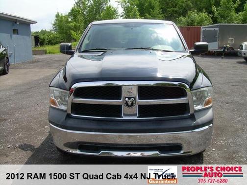 Black 2012 RAM 1500 ST