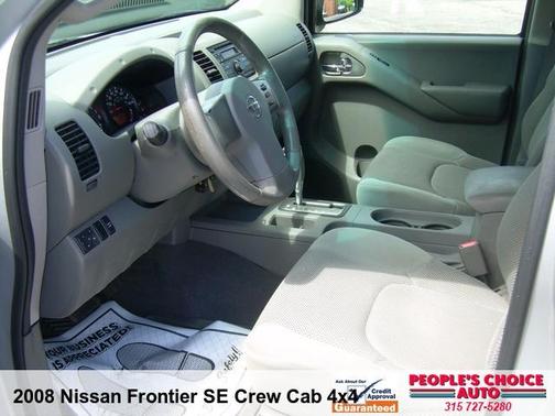 Radiant Silver 2008 Nissan Frontier SE Crew Cab