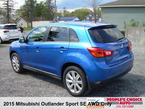 Blue 2015 Mitsubishi Outlander Sport SE