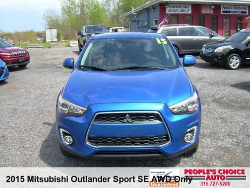 Blue 2015 Mitsubishi Outlander Sport SE