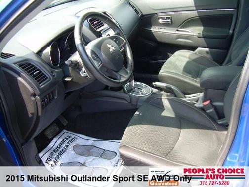 Blue 2015 Mitsubishi Outlander Sport SE