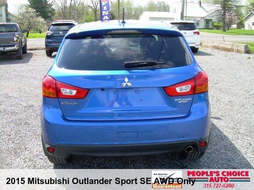 Blue 2015 Mitsubishi Outlander Sport SE