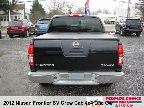 Super Black 2012 Nissan Frontier SV