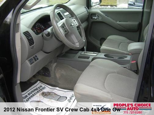Super Black 2012 Nissan Frontier SV