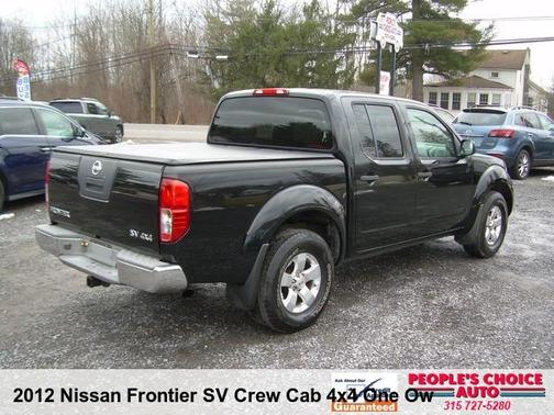 Super Black 2012 Nissan Frontier SV