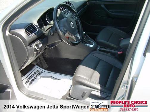 Silver 2014 Volkswagen Jetta SportWagen