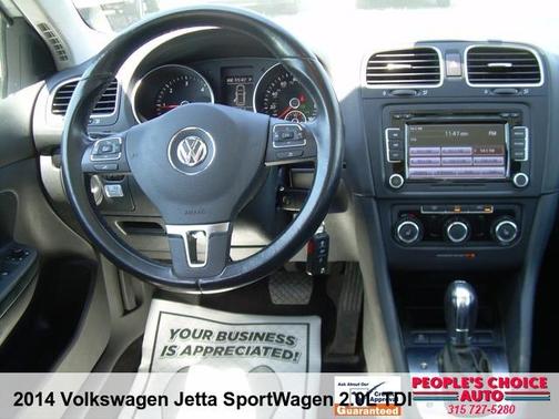 Silver 2014 Volkswagen Jetta SportWagen