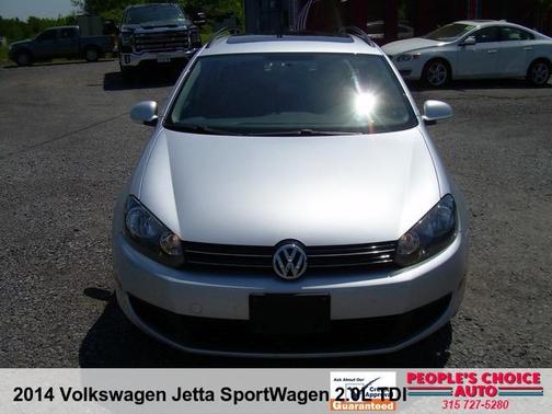 Silver 2014 Volkswagen Jetta SportWagen
