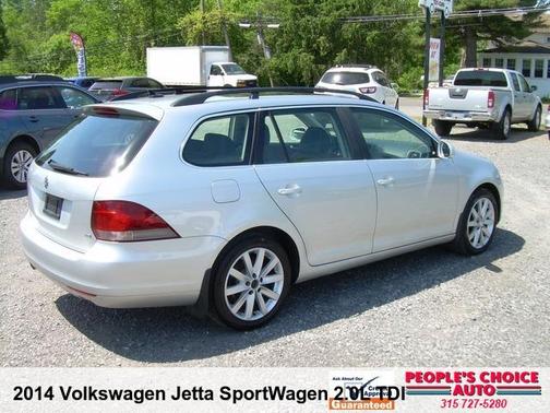 Silver 2014 Volkswagen Jetta SportWagen