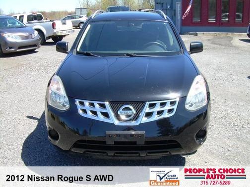 Super Black 2012 Nissan Rogue SV