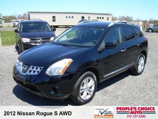 Super Black 2012 Nissan Rogue SV