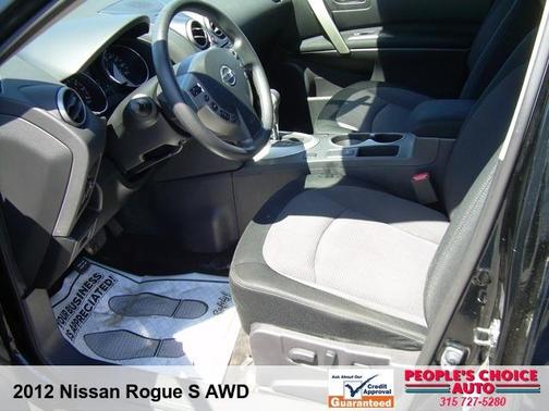 Super Black 2012 Nissan Rogue SV