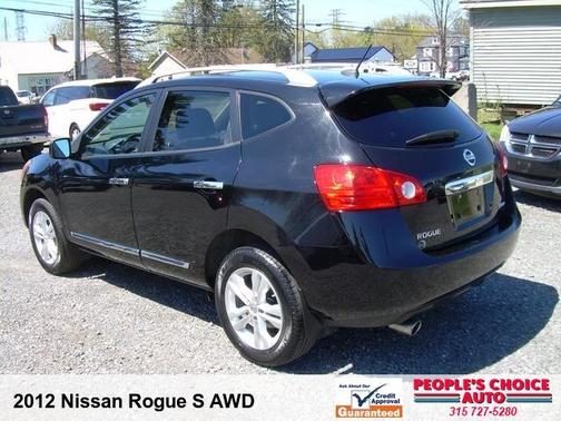 Super Black 2012 Nissan Rogue SV