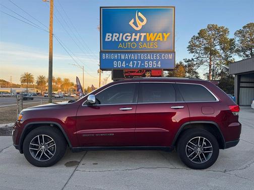 Maroon 2018 Jeep Grand Cherokee Limited