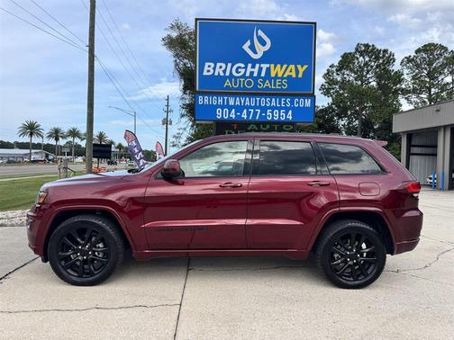 Burgundy 2020 Jeep Grand Cherokee Laredo