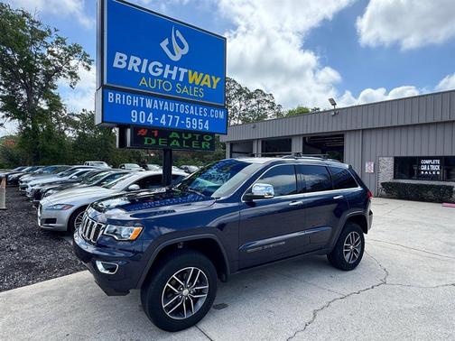 Dark Blue 2018 Jeep Grand Cherokee Limited