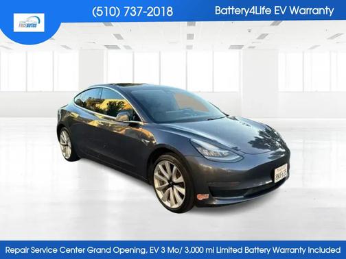 Gray 2019 Tesla Model 3 Standard Range Plus