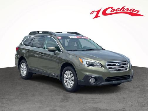 Wilderness Green Metallic 2015 Subaru Outback 2.5i Premium