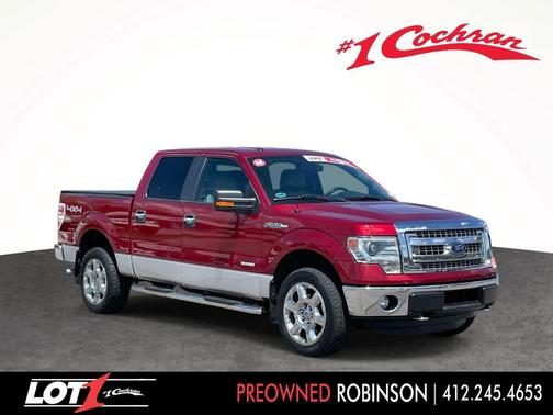 Ruby Red Metallic Tinted Clear Coat/Ingot Silver M 2014 Ford F-150 XLT