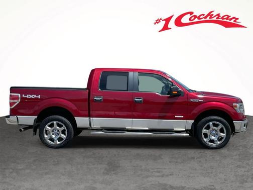 Ruby Red Metallic Tinted Clear Coat/Ingot Silver M 2014 Ford F-150 XLT
