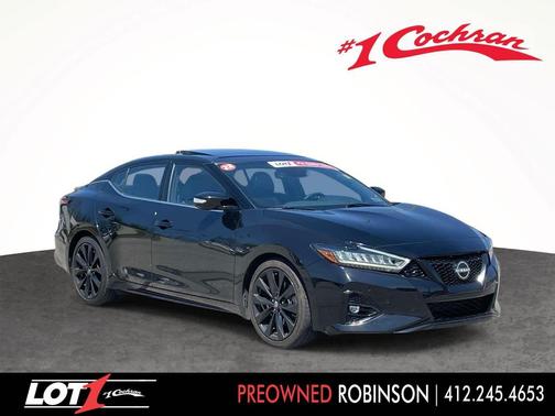 Super Black 2023 Nissan Maxima SR Xtronic CVT