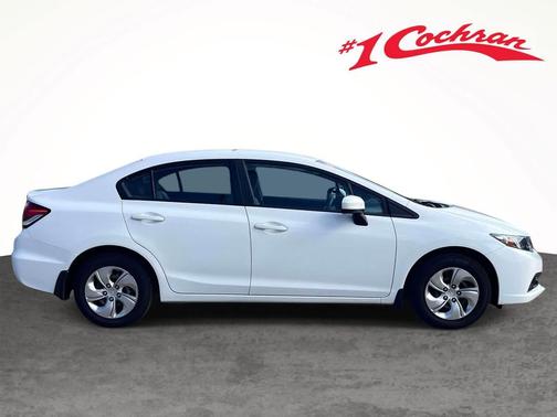 Taffeta White 2014 Honda Civic LX