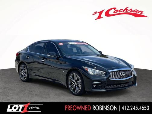 Black Obsidian 2015 INFINITI Q50 Sport