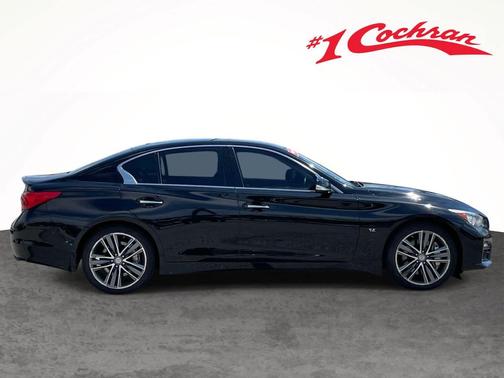 Black Obsidian 2015 INFINITI Q50 Sport