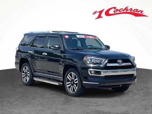 Midnight Black Metallic 2016 Toyota 4Runner Limited