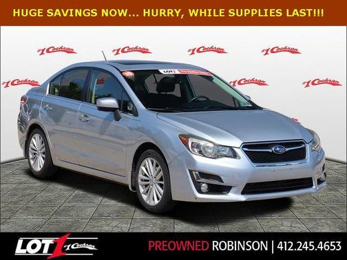 Ice Silver Metallic 2015 Subaru Impreza 2.0i Premium