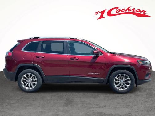 Velvet Red Pearlcoat 2019 Jeep Cherokee Latitude Plus