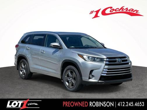 Celestial Silver Metallic 2017 Toyota Highlander Hybrid Platinum