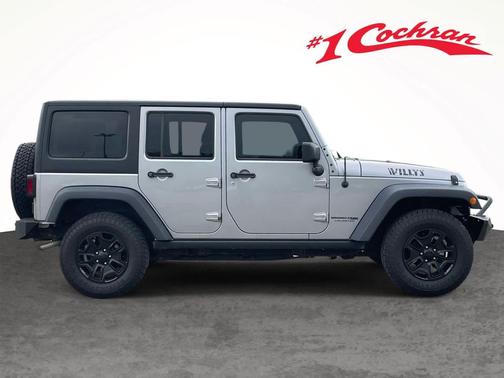 Billet Silver Metallic Clearcoat 2018 Jeep Wrangler JK Unlimited Willys Wheeler W