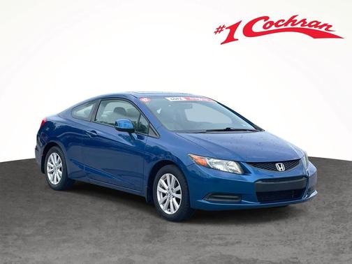 BLU/Blue 2012 Honda Civic EX