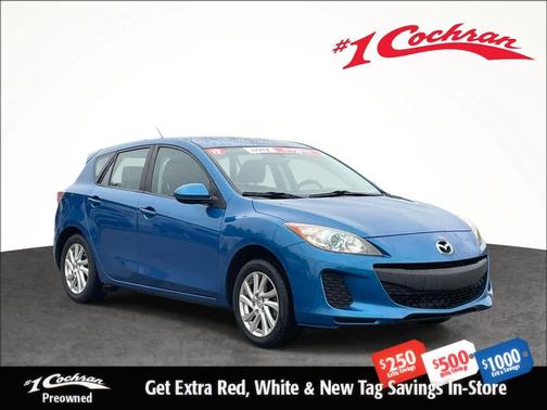 Sky Blue Mica 2012 Mazda Mazda3 i Touring