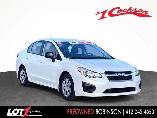 Satin White Pearl 2014 Subaru Impreza 2.0i