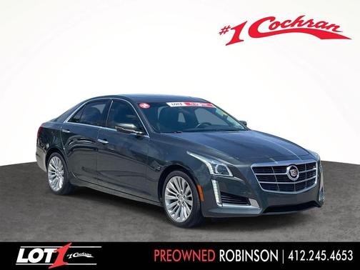 Phantom Gray Metallic 2014 Cadillac CTS 2.0L Turbo Luxury