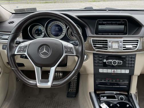Polar White 2015 Mercedes-Benz E-Class 4MATIC