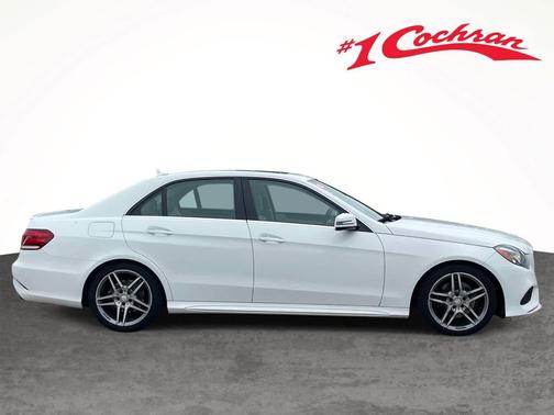 Polar White 2015 Mercedes-Benz E-Class 4MATIC
