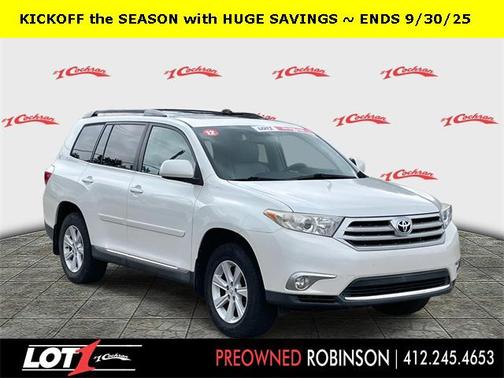 2012 Toyota Highlander SE