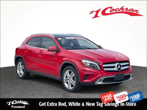 Jupiter Red 2015 Mercedes-Benz GLA-Class 4MATIC