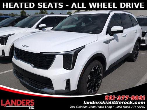 Glacial White Pearl 2025 Kia Sorento EX